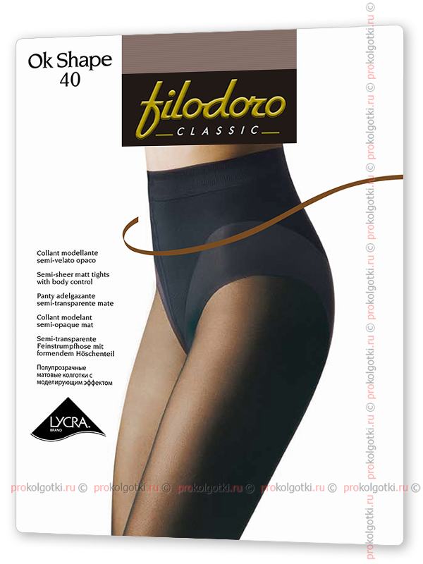 Filodoro Ok Shape 40 от магазина Мир колготок и чулок