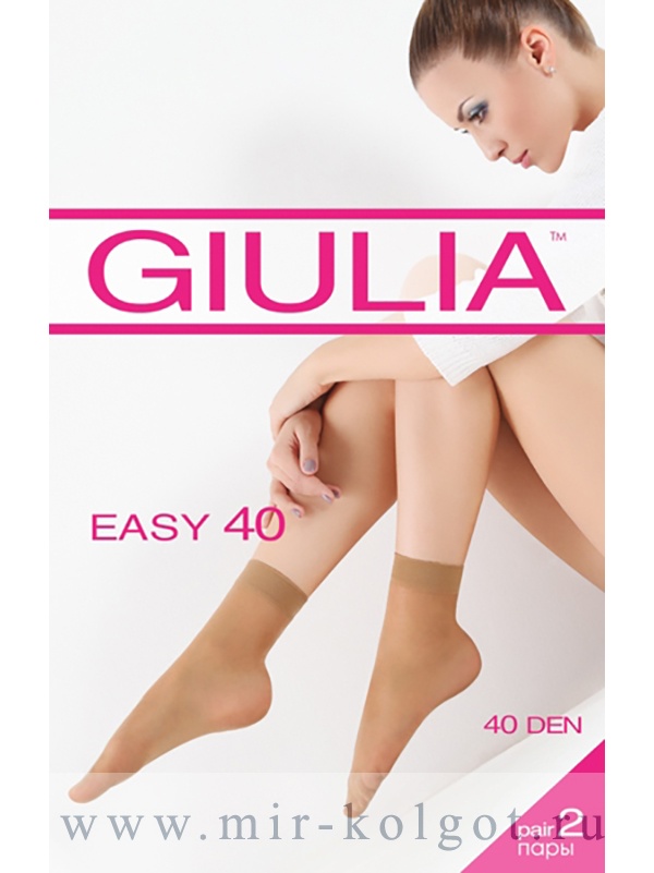 Giulia Easy 40 Calzino, 2 Paia от магазина Мир колготок и чулок