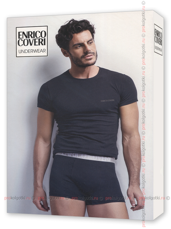 Enrico Coveri Ec1663 Uomo Coord. Boxer - T-shirt от магазина Мир колготок и чулок