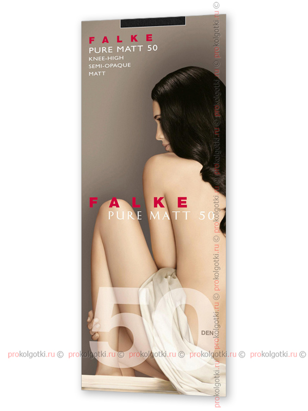 Falke Art. 41715 Pure Matt 50 Knee-high от магазина Мир колготок и чулок
