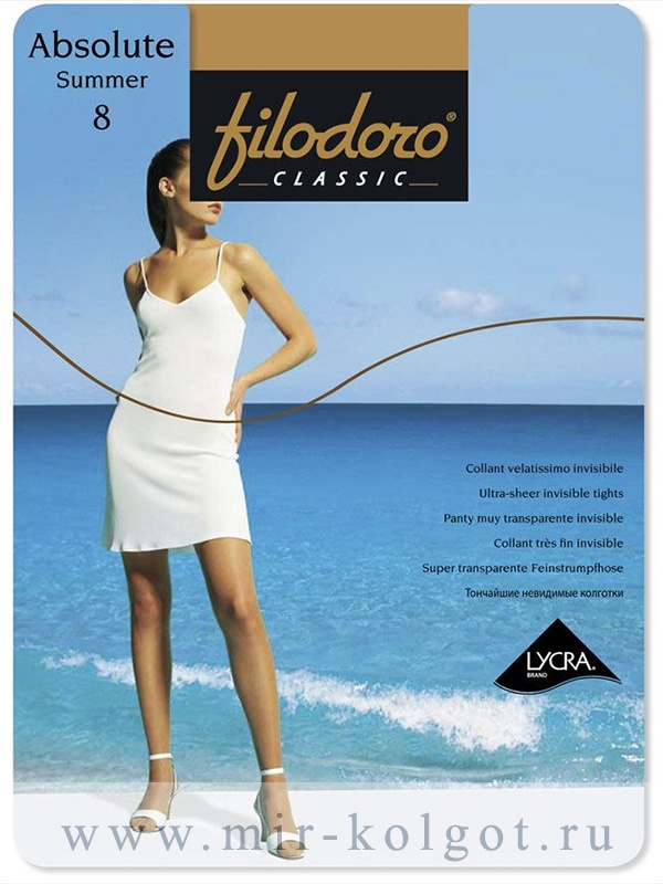 Filodoro Absolute Summer 8 от магазина Мир колготок и чулок