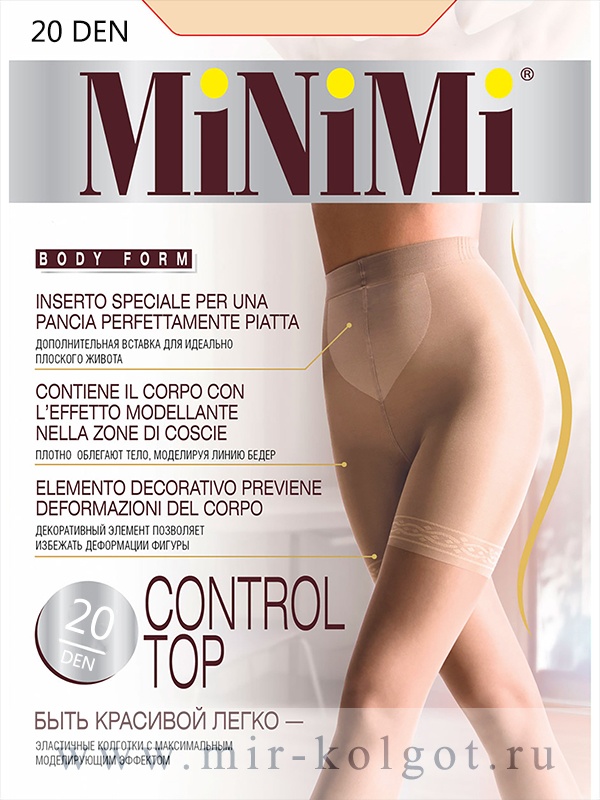 Minimi Control Top 20 от магазина Мир колготок и чулок