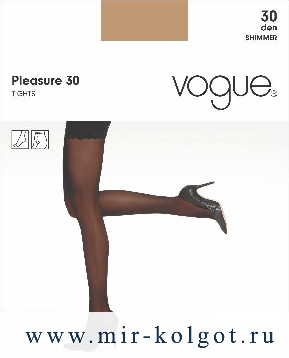 Vogue Art. 37130 Pleasure 30 от магазина Мир колготок и чулок