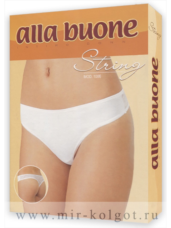 Alla Buone 1006 String от магазина Мир колготок и чулок