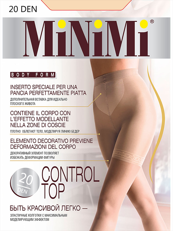 Minimi Control Top 20 от магазина Мир колготок и чулок