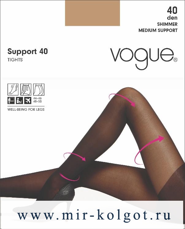 Vogue Art. 37640 Support 40 от магазина Мир колготок и чулок