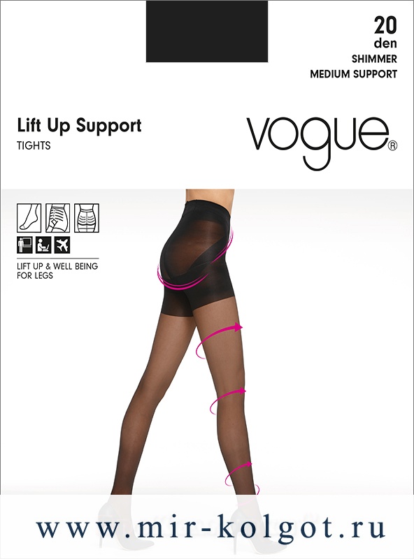 Vogue Art. 95659 Lift Up Support 20 от магазина Мир колготок и чулок
