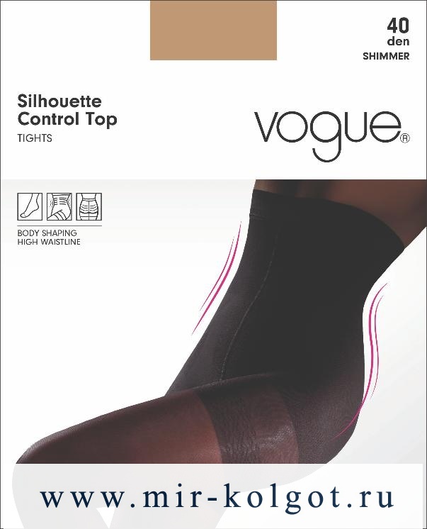 Vogue Art. 37550 Silhouette Control Top 40 от магазина Мир колготок и чулок