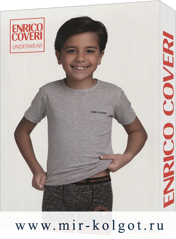 Enrico Coveri Ec4057 Boy Coord. Boxer - T-shirt от магазина Мир колготок и чулок