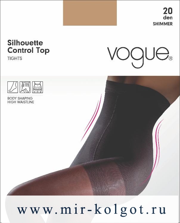 Vogue Art. 37552 Silhouette Control Top 20 от магазина Мир колготок и чулок